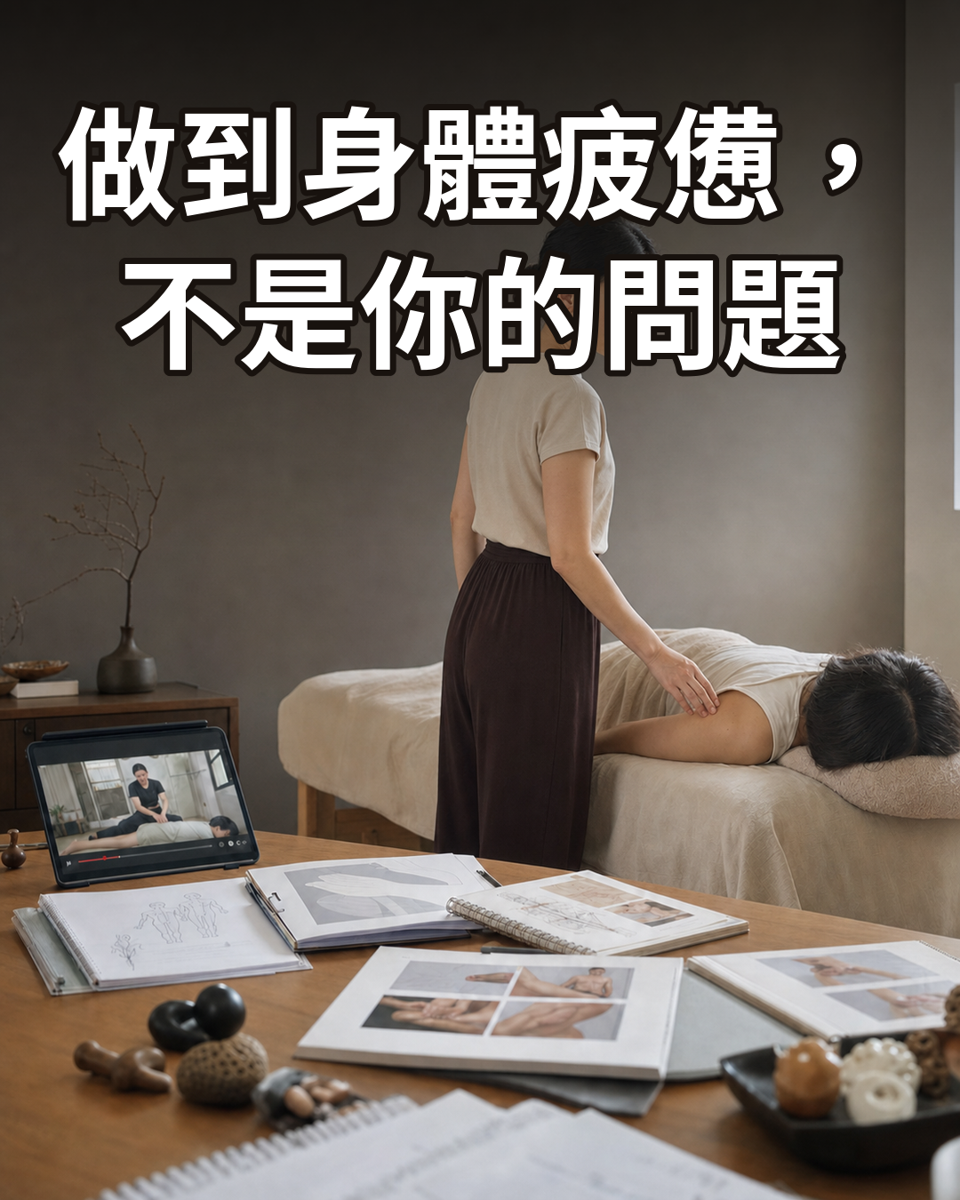 做到身體疲憊，不是你的問題